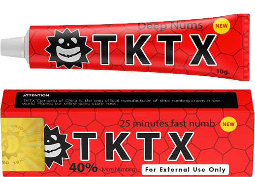TKTX 40% Numbing Cream Collection — 7 Colors